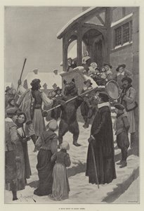 Eski Zamanlarda Bir Ayı Gösterisi
